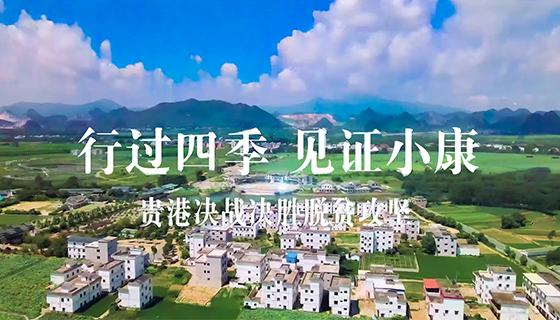 《行过四季 见证小康   贵港决战决胜脱贫攻坚》