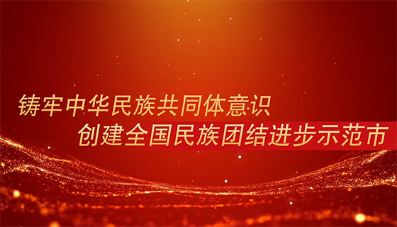 中华民族一家亲，同心共植石榴林