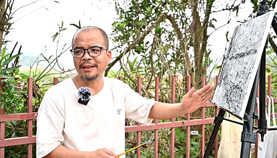蒲公英工作室《画家来啦》第二期人物专访：黄恒